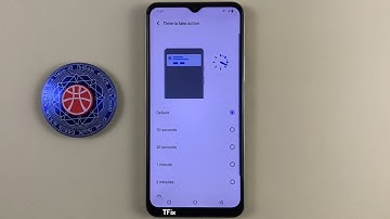 How to change time to take action on Vivo Y16 Android 12