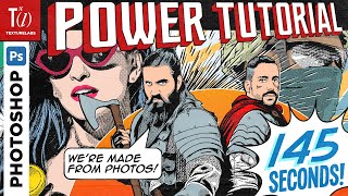 Comic Book Effects in Photoshop! (Speed Tutorial) screenshot 5