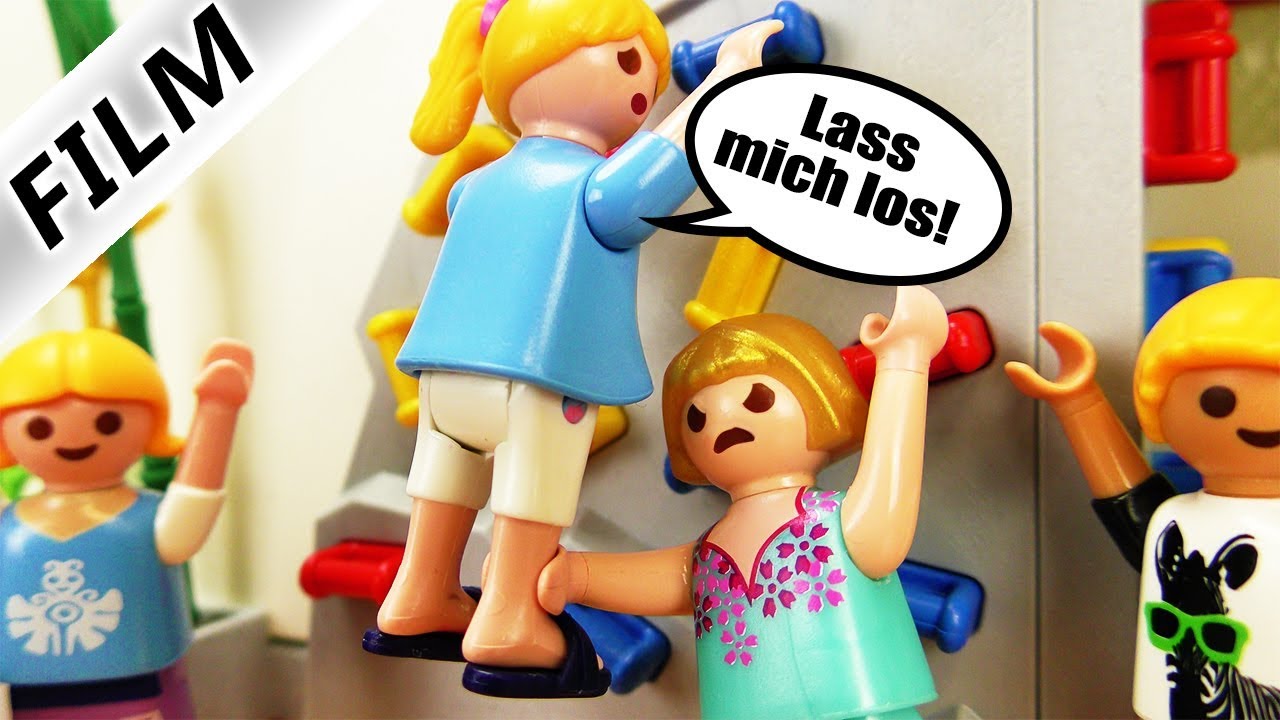 Playmobil Film Deutsch VON DER KLETTERWAND GEZERTT! RONJA VERLETZT HANNAH ABSICHTLICH! Familie Vogel