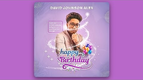 PixelLab Tutorial - how to create Birthday Flyer | Flyer Design Tutorial| 2022