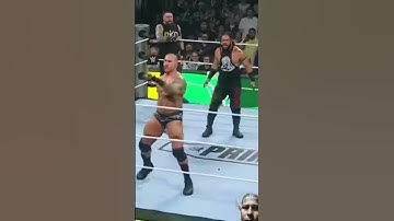 Thumbnail of Randy leaned just how dangerous Jacob Fatu #wwe #wwe2k22 #wweraw #wwegaming