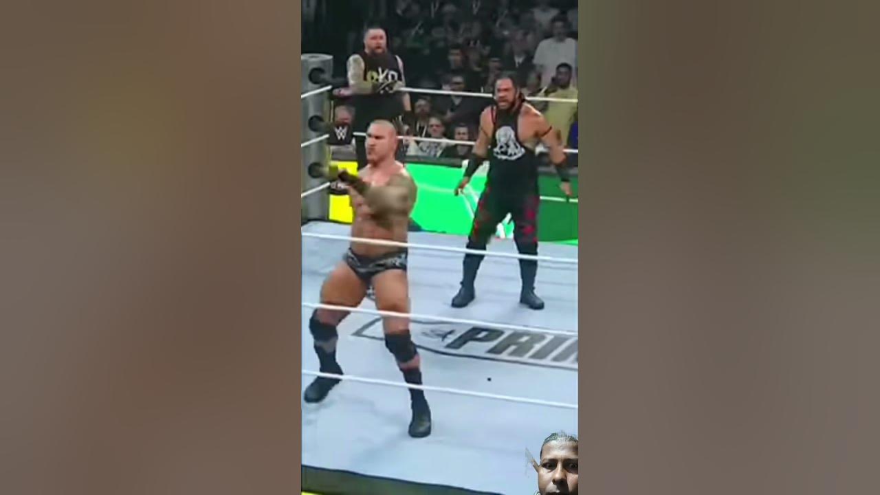 Randy leaned just how dangerous Jacob Fatu #wwe #wwe2k22 #wweraw #wwegaming