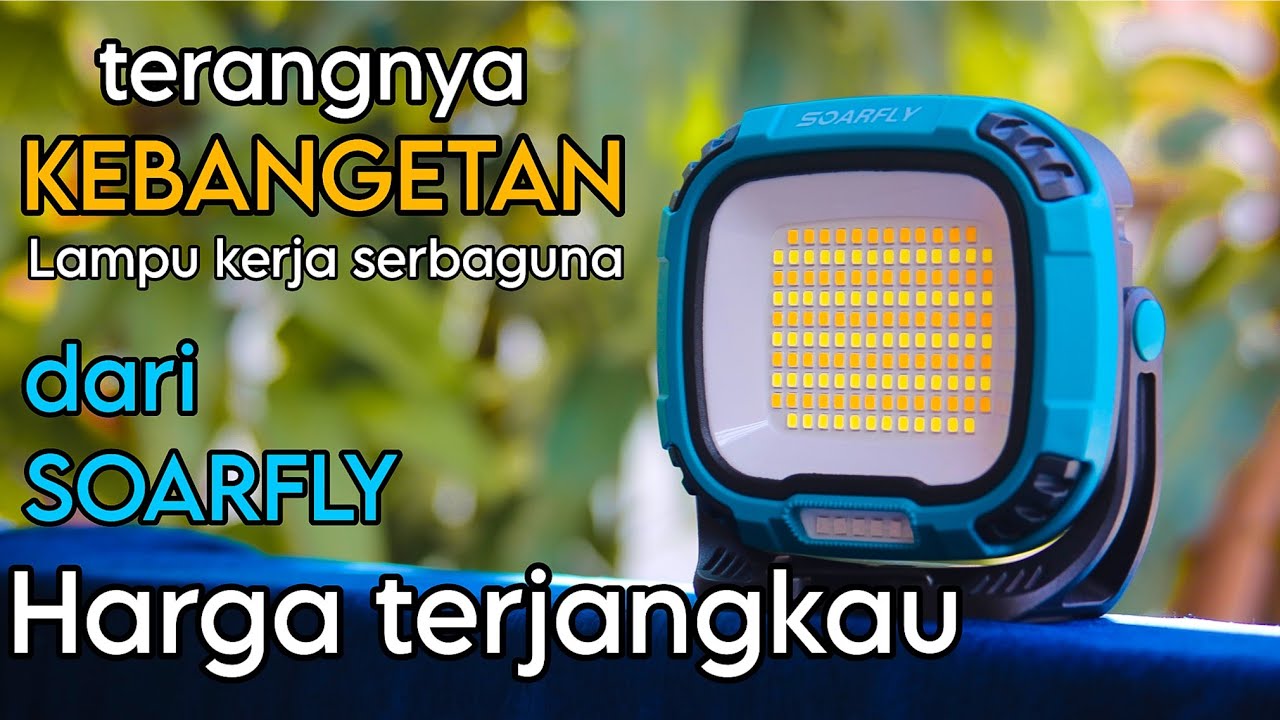 WORK LIGHT MULTIFUNGSI COB W892-2 dari SOARFLY 