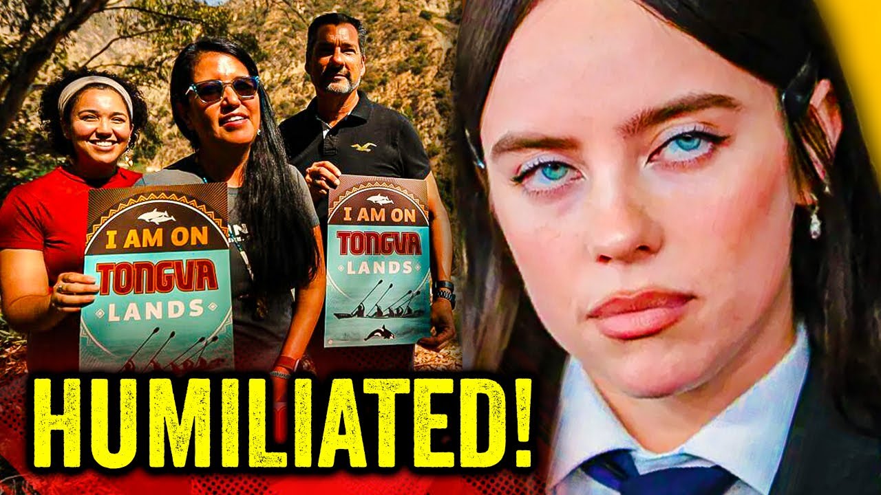 Billie Eilish's 'Stolen Land' Rant BACKFIRES as Woke Hollywood CRUMBLES!!!