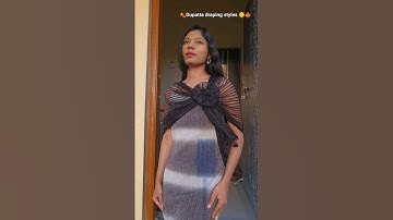 how to drape dupatta | dupatta style | dupatta hack #short #viral #dupatta