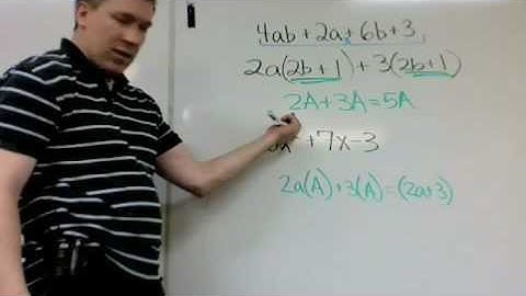Algebra 2 -- Lesson 5.4a -- Factoring (Part III)