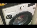 Live washing machine relaxing ASMR. Lg. Ai. 60 degrees