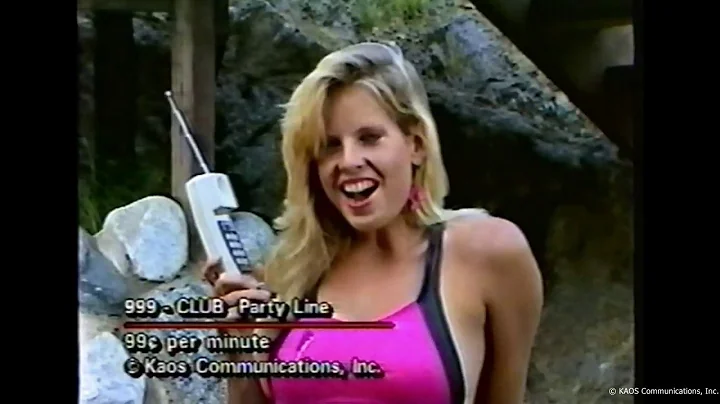 Playmate Pamela Bryant in More Retro 900-Number TV...