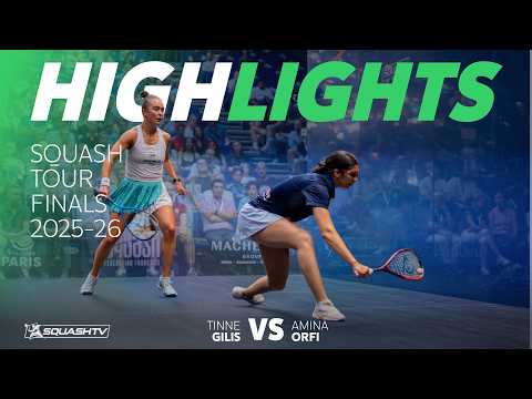 🇧🇪 Gilis v Orfi 🇪🇬 | PSA Squash Tour Finals 2025-26 | QUARTER FINAL HIGHLIGHTS