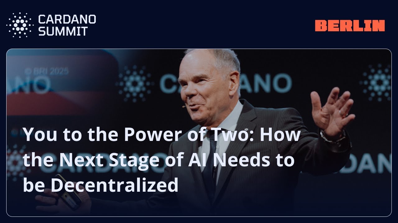 Cardano Summit 2025: Charting the Convergence of AI, Blockchain, and a  Trust-Based Digital Economy - The Metaverse Institute