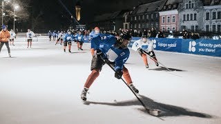 LIVE: SIMPLE SESSION 2018: BMX vs SKATE HOCKEY MATCH