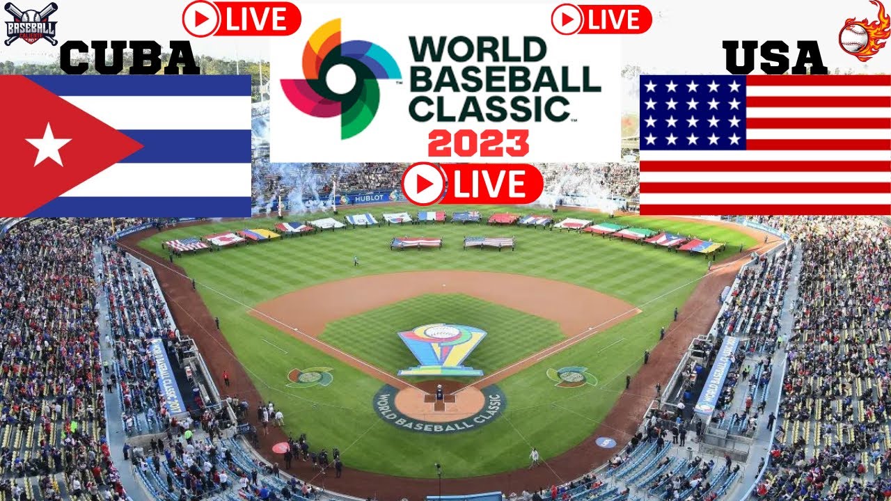🔥CUBA VS USA CLASICO MUNDIAL DE BEISBOL 2023🔥EN VIVO🔥CLASICO MUNDIAL🔥