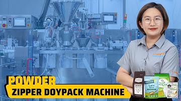 Automatic Zipper Pouch Doypack Packing Machine For Protein Powder Milk Powder Etc.