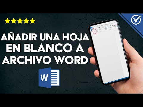 ¿Cómo Añadir una hoja en Blanco a tu Archivo de Word Desde el Celular o PC?