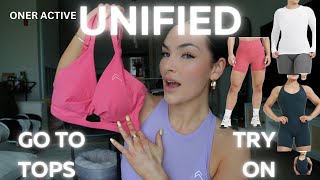Oner Active - Unified Collection + Go To Tops Try On Haul & Review