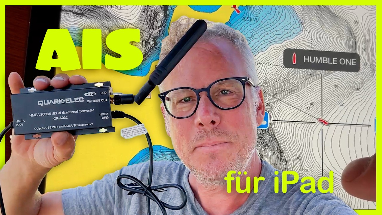 ⁣AIS aufs Tablet bringen? So einfach klappt’s mit Navionics & WLAN!