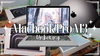 MacBook Pro M3 Chip Unboxing *ASMR* *aesthetic*