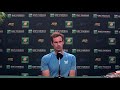 Andy Murray Second Round Press Conference 2021 BNP Paribas Open