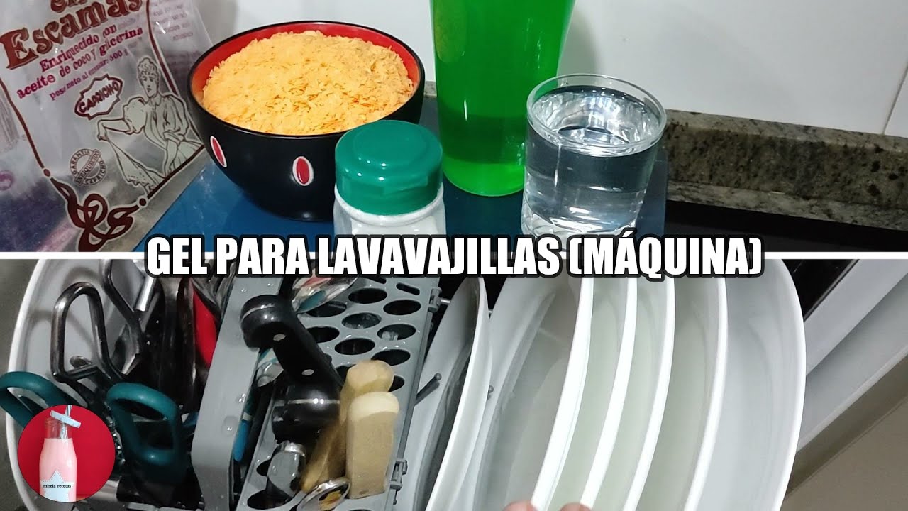 ✨GEL DE LAVAVAJILLAS PARA LAVAR A MÁQUINA//5 LITROS🙂