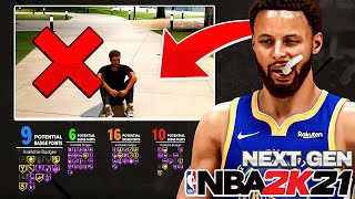 NBA 2K21 NEXT GEN BUILDER has one MAJOR PROBLEM