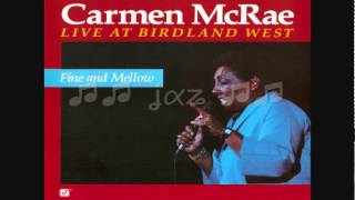 Video thumbnail of "Carmen McRae / Until the Real Thing Comes Along"