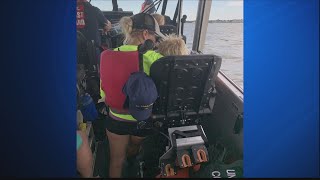 Coast Guard rescues kayakers