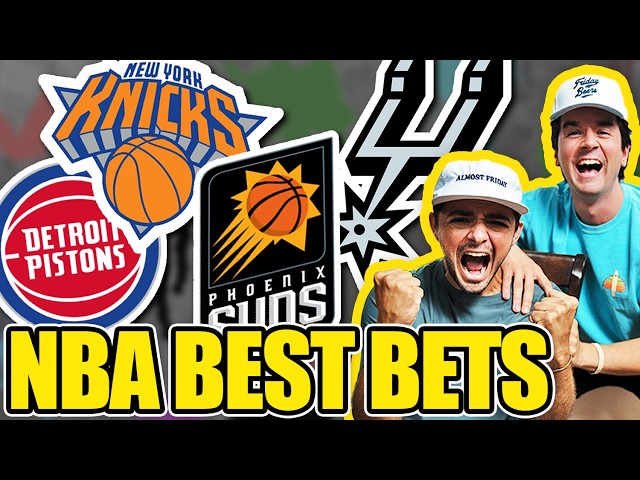 Best Bets NBA Thursday: Pistons-Knicks, Suns-Spurs, Celtics-Warriors, Rockets-Hornets