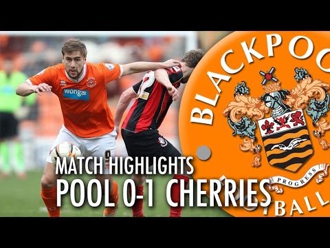 Blackpool vs AFC Bournemouth - Championship 2013/14 football score