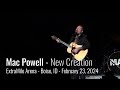 Mac Powell in Concert - New Creation - February 23, 2024 - Boise, Idaho
