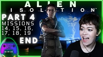 TIME TO GO NUCLEAR ON THIS SPACE STATION | Alien Isolation, Part 4 - LIVE