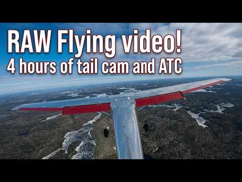 RAW Flight Video Sudbury to Marathon
