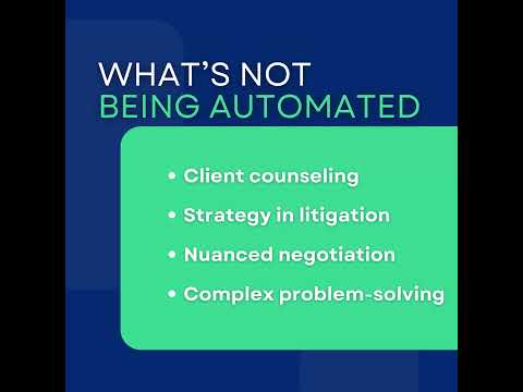 AI in Law: What It’s Really Automating (And What It Can’t Touch)