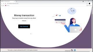 Banking System task 1 of spark foundation web development internship.