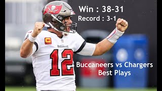WEEK 4 Tampa Bay Buccaneers Best Plays vs Chargers Offense Defense 2020