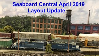 Seaboard Central April 2019 Layout Update