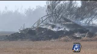 Multiple firefighting agencies called to battle fire in San Patricio