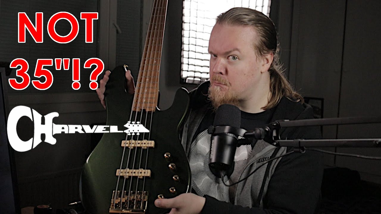 New Charvel San Dimas Basses ARE NOT 35"!