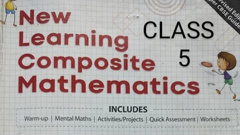 Class 5 | New Learning Composite Mathematics | Chapter-18 | Self Practice 18A (Questions 13 to 18)
