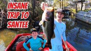 Our Family Trip to Santee Cooper Was INSANE (Bass &amp; Catfish Everywhere)