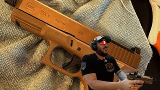 Glock 19x V first shots! Won the poll
