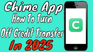 Chime Bank Credit Builder How To Turn Auto Transfers Off