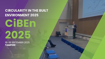 Circularity in the Built Environment 2025 - recap