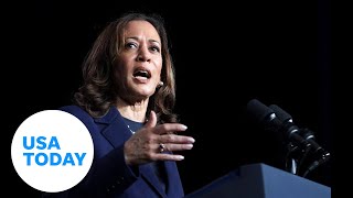Harris responds to Trump's false remarks about her racial identity | USA TODAY