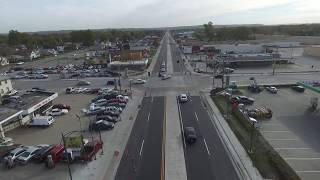 Aerial view of Council Bluffs