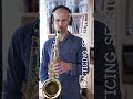 Practicing session - improvisation #tenorsaxophone #aebersold #improvisation @HenriSelmerParis