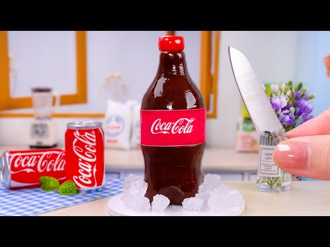 COCA or PEPSI Chocolate 🍫🍫 Delicious Sweet Miniature Cake Ideas | Mini Cakes Making