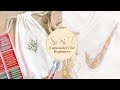 Embroidery for Beginners ( How to start Embroidery + Tote Bag embroidery step by step Tutorial)