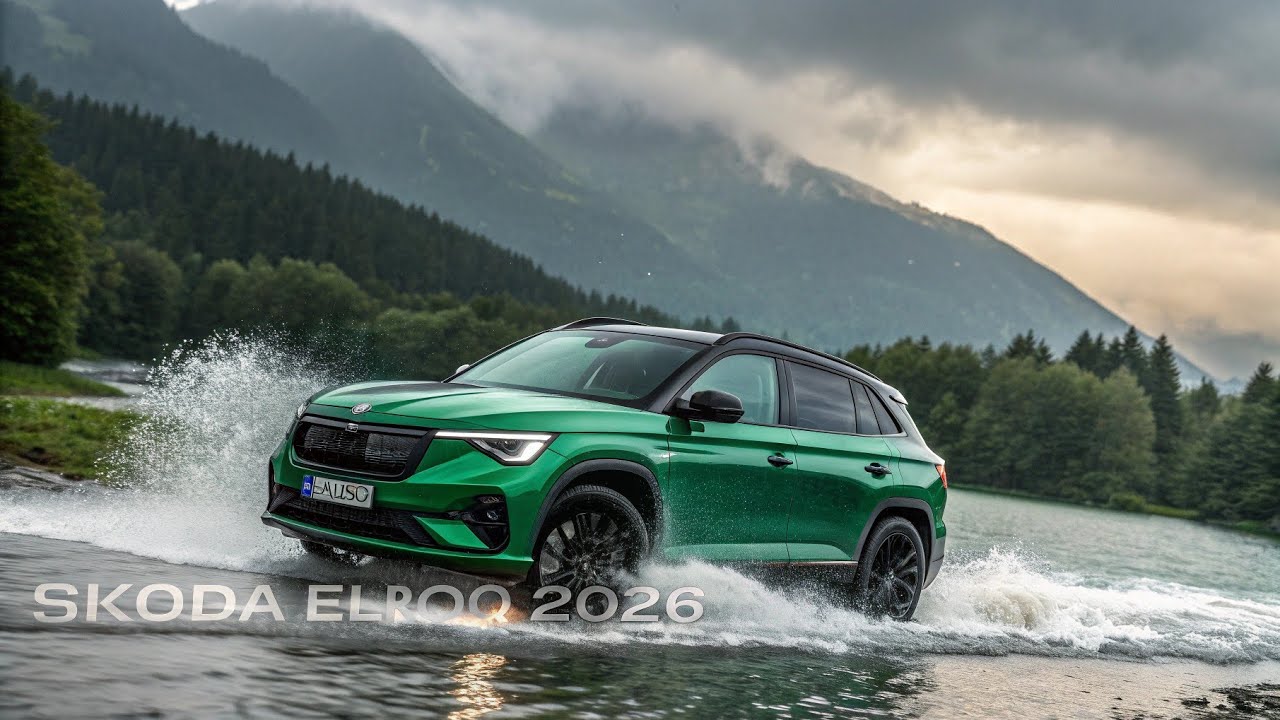 Škoda Elroq 2026 — компактный электрический кроссовер нового поколения