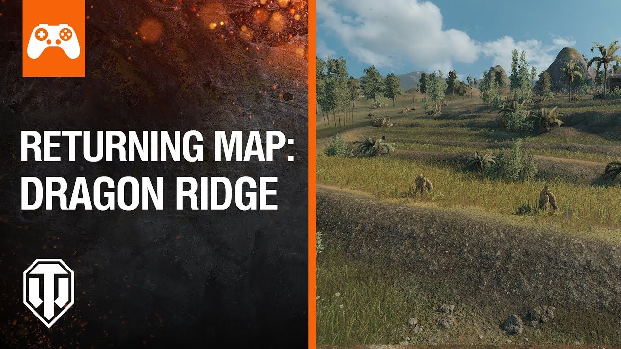gaming logo World of Tanks: Mercenaries | Returning Map: Dragon Ridge
