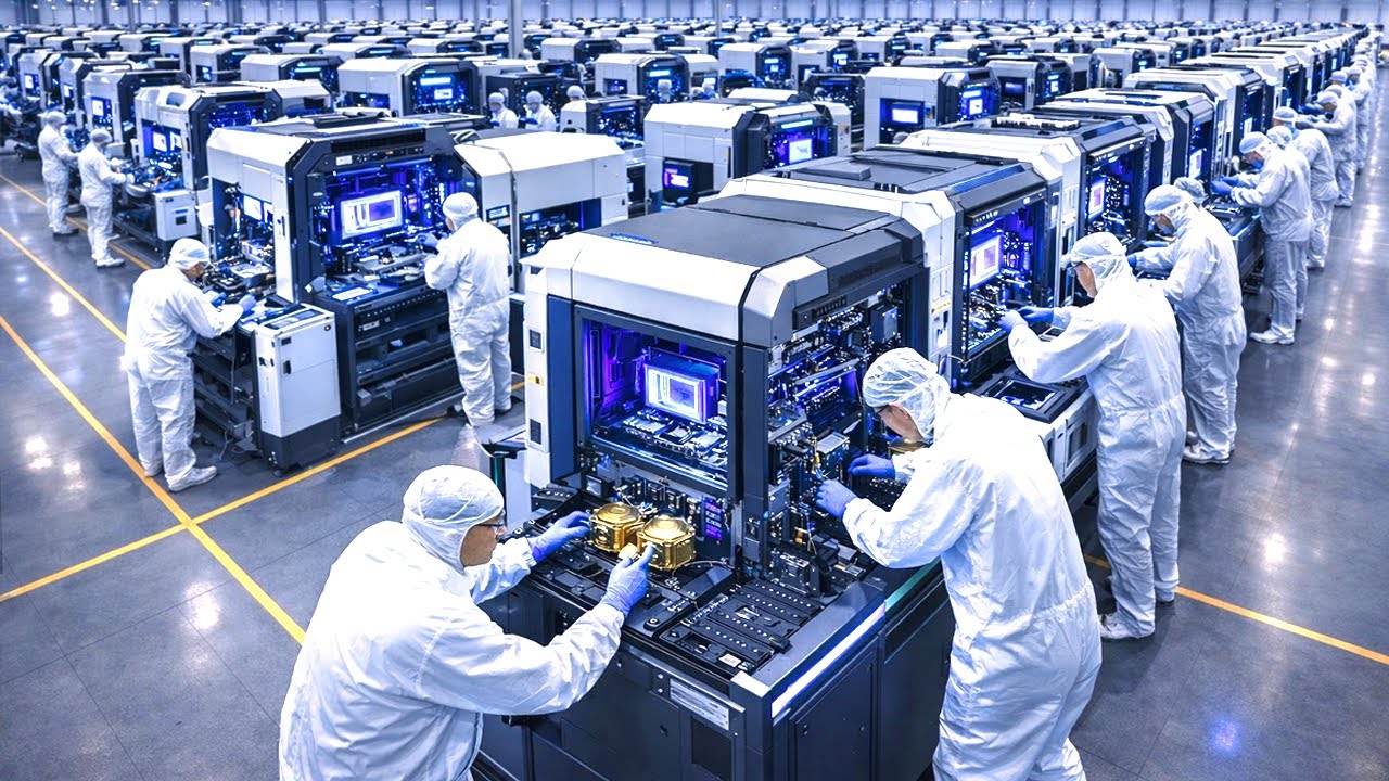 COMMENT EST FABRIQUÉE LA MACHINE LA PLUS CHÈRE DU MONDE | AINSI SONT CRÉÉES LES MICROPUCES